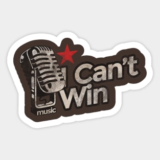 I Can’t Win - The Strokes Song Sticker
